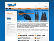 Tablet Screenshot of oshlun.com